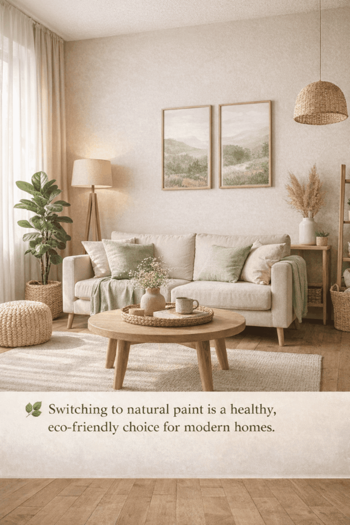 Why natural paint is better - cow dung based paint for a healthy and eco-friendly home